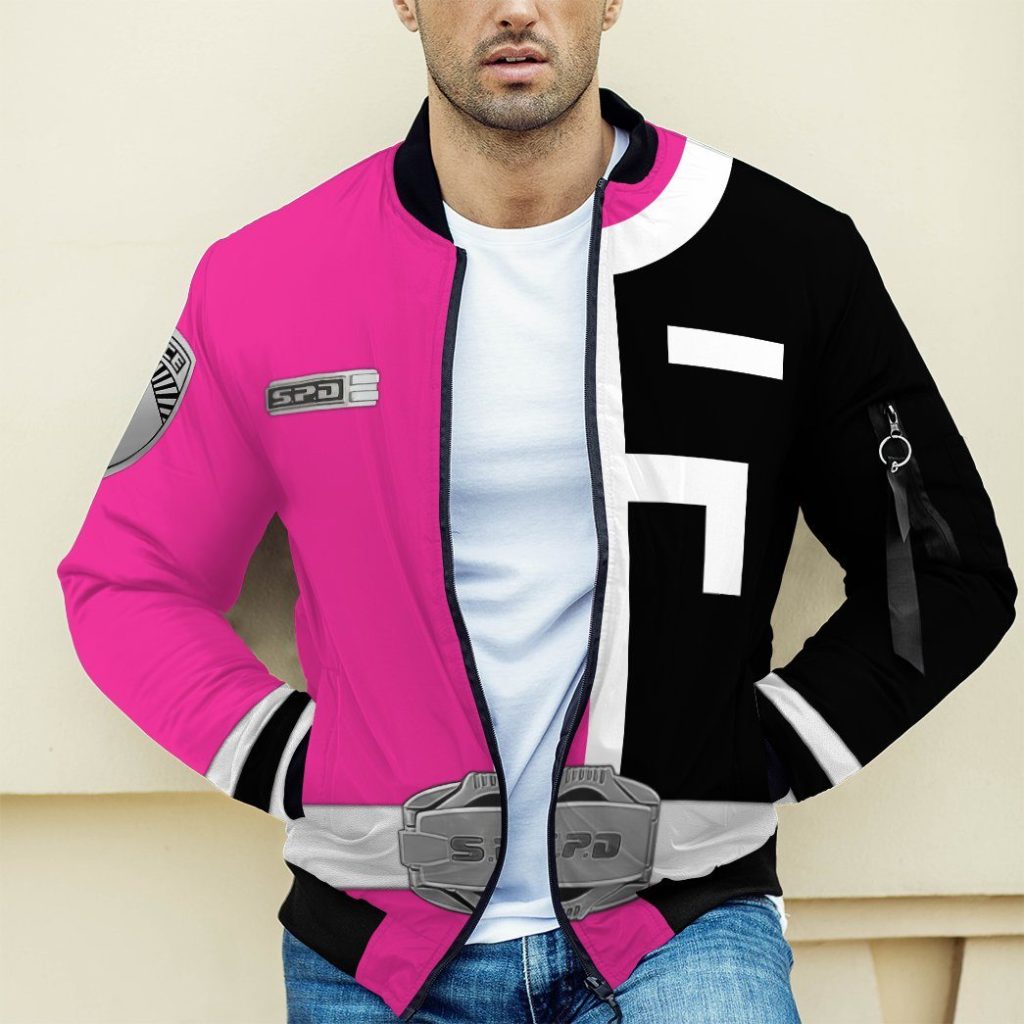 3D Power Rangers SPD Pink Custom Bomber - Image 4