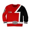 gearhuman 3d power rangers spd red tshirt hoodie apparel kids gb22022 kid 3d apparel kid sweatshirt xs 238833 085f3386 7f85 4eca a4b6 8a8e60bcf72f - Power Rangers Store