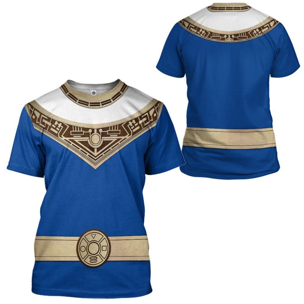 3D Power Rangers Zeo Blue  Apparel - Image 3
