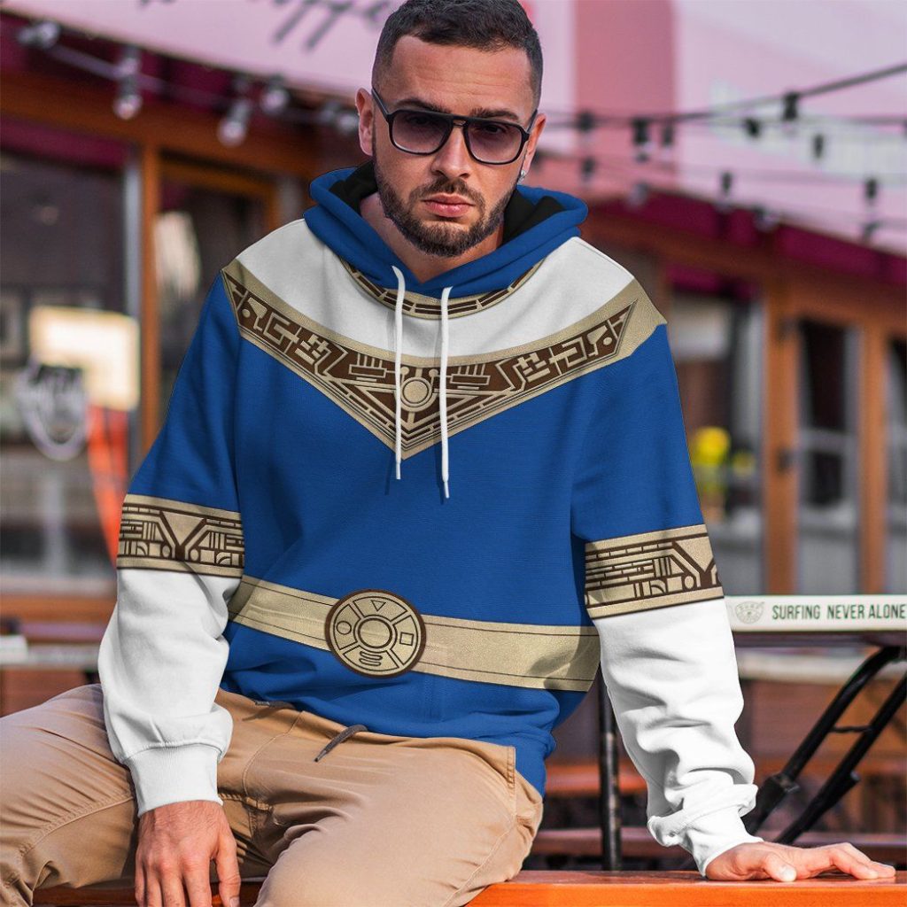 3D Power Rangers Zeo Blue  Apparel - Image 13