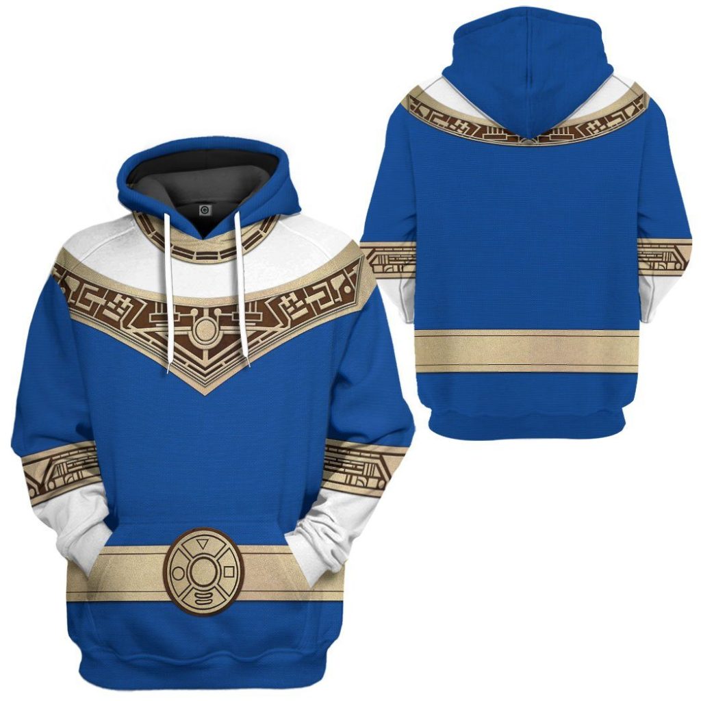 3D Power Rangers Zeo Blue  Apparel