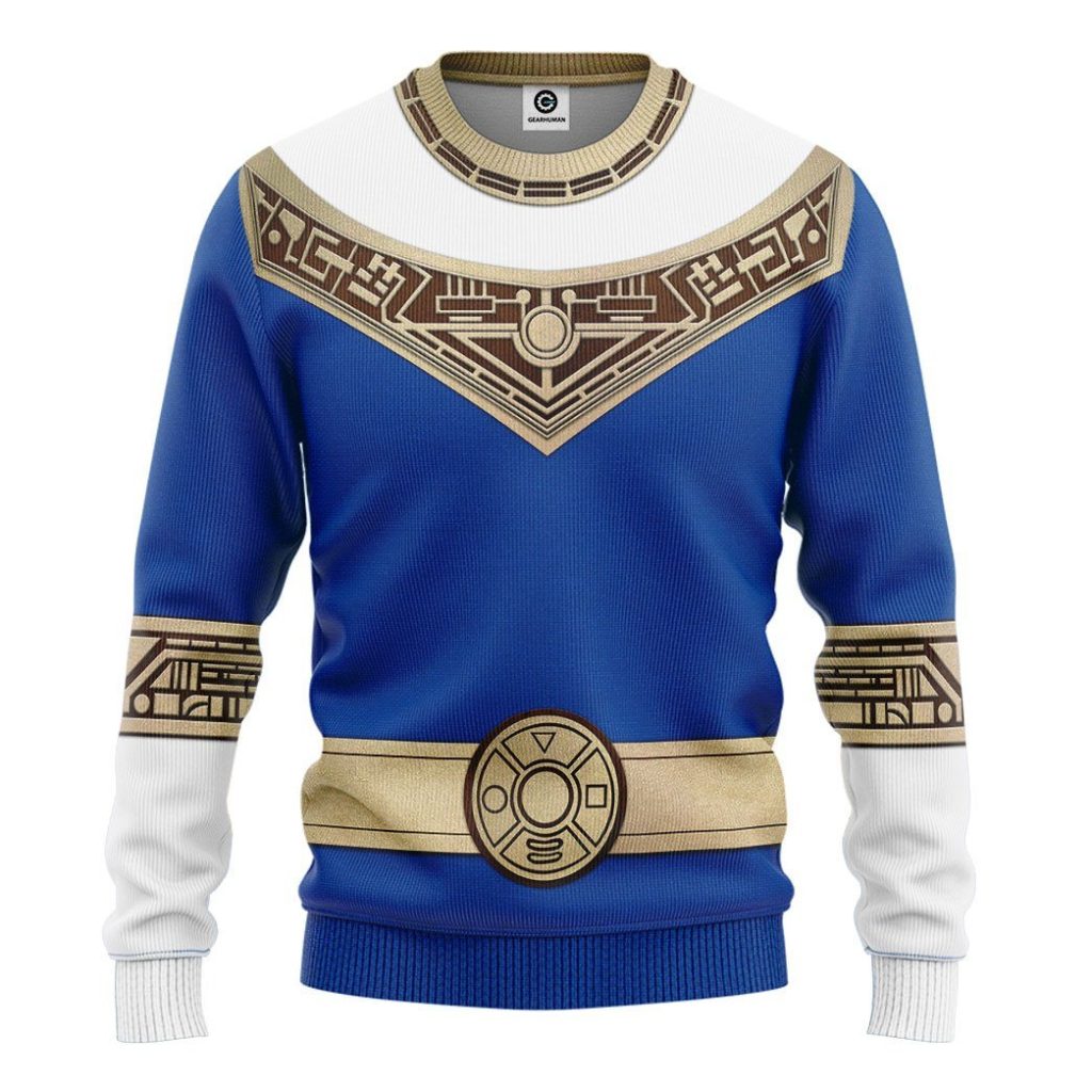 3D Power Rangers Zeo Blue  Apparel - Image 5