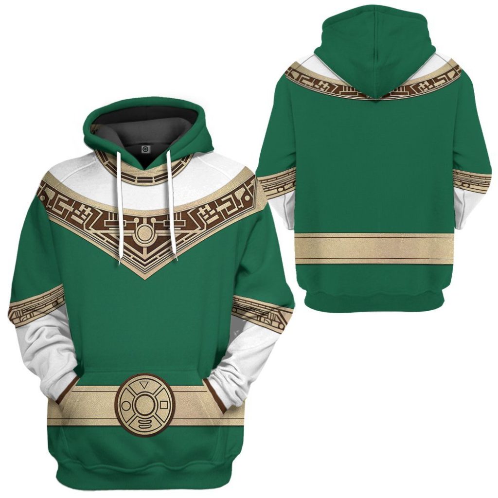 3D Power Rangers Zeo Green  Apparel