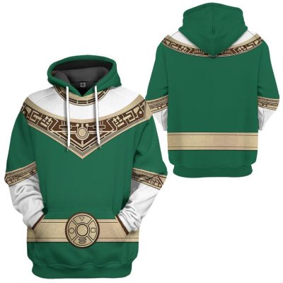 3D Power Rangers Zeo Green  Apparel
