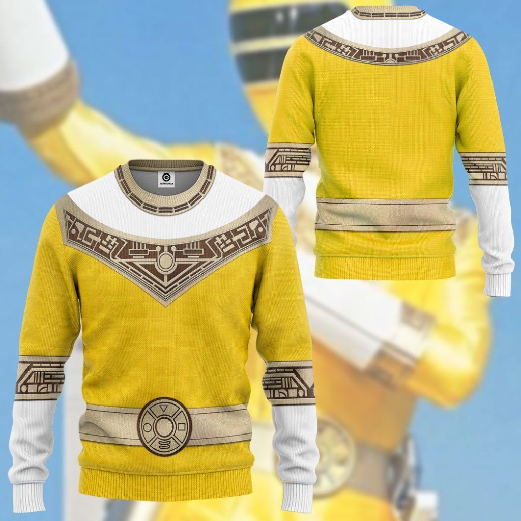3D Power Rangers Zeo Yellow  Apparel - Image 10