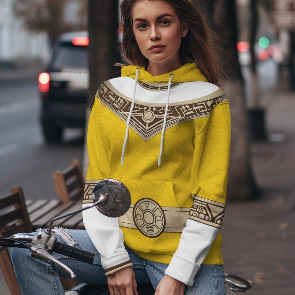 3D Power Rangers Zeo Yellow  Apparel - Image 9