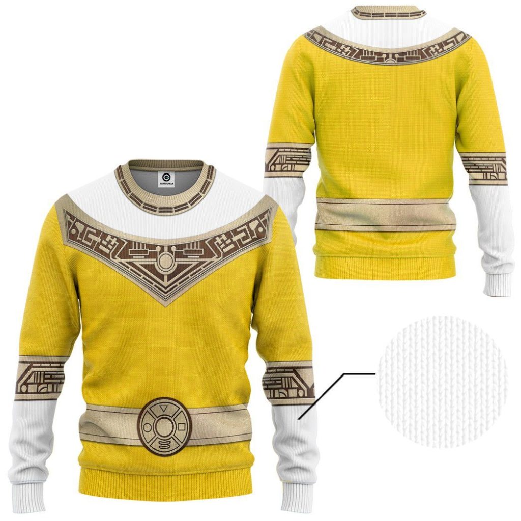 3D Power Rangers Zeo Yellow  Apparel - Image 2