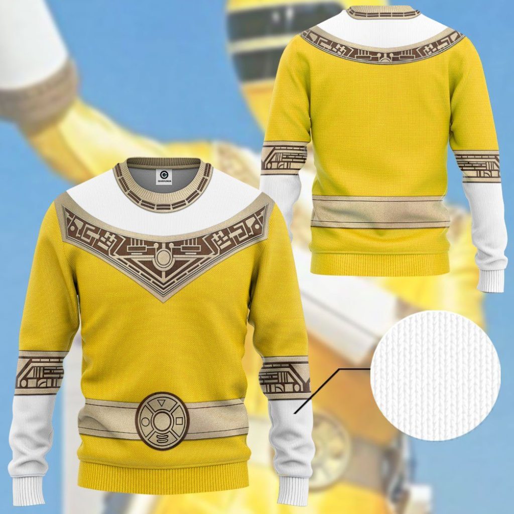 3D Power Rangers Zeo Yellow  Apparel - Image 11