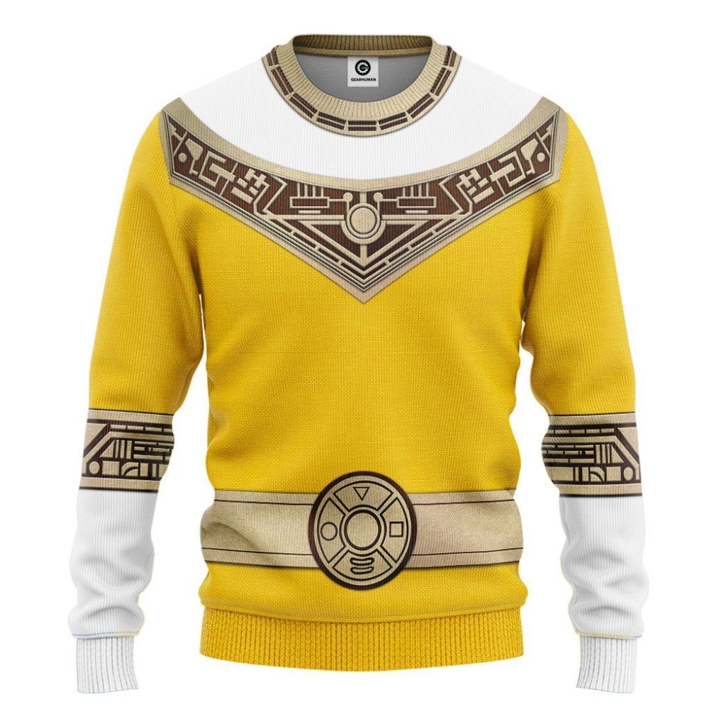 3D Power Rangers Zeo Yellow  Apparel - Image 5