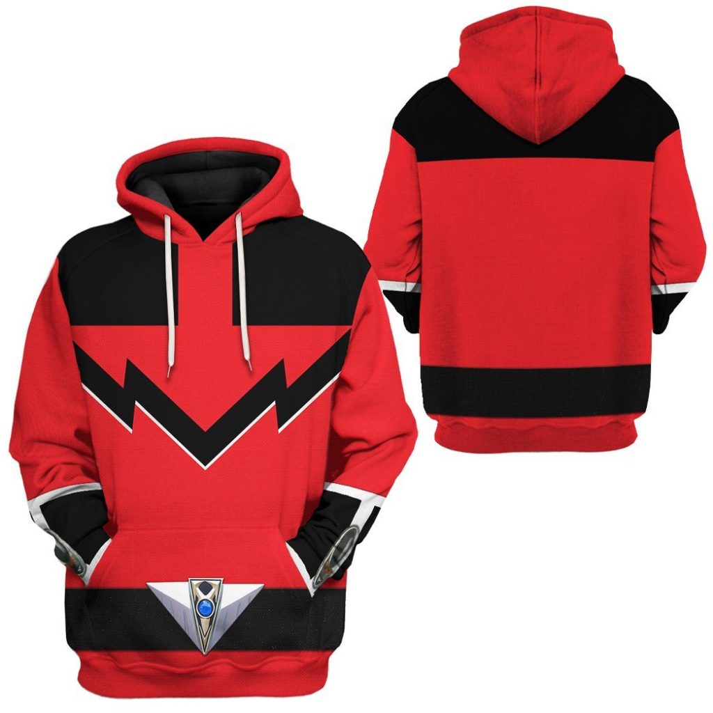 3D Quantum Power Rangers Time Force  Apparel