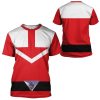 gearhuman 3d red power rangers time force tshirt hoodie apparel gb15011 3d apparel 987485 - Power Rangers Store