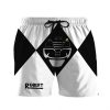 gearhumans 3d mighty morphin power rangers black ranger custom name beach shorts swim trunk gw0206212 men shorts men shorts s 734668 - Power Rangers Store