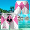 gearhumans 3d mighty morphin power rangers pink ranger custom name beach shorts swim trunk gw0206214 men shorts 128904 - Power Rangers Store