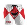 gearhumans 3d mighty morphin power rangers red ranger custom name beach shorts swim trunk gw0206211 men shorts men shorts s 237070 - Power Rangers Store