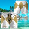 gearhumans 3d mighty morphin power rangers white ranger custom name beach shorts swim trunk gw04062153 men shorts 161819 - Power Rangers Store