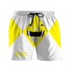 gearhumans 3d mighty morphin power rangers yellow ranger custom name beach shorts swim trunk gw0206213 men shorts men shorts s 295826 - Power Rangers Store