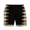 gearhumans 3d power ranger black dino thunder shorts zk28042114 men shorts s 213172 - Power Rangers Store