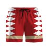 gearhumans 3d power ranger red dino thunder shorts zk28042111 men shorts beach short s 479676 - Power Rangers Store
