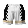 gearhumans 3d power ranger white dino thunder shorts zk28042110 men shorts 351733 - Power Rangers Store