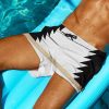 gearhumans 3d power ranger white dino thunder shorts zk28042110 men shorts 553158 - Power Rangers Store