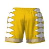 gearhumans 3d power ranger yellow dino thunder shorts zk28042113 men shorts 440821 - Power Rangers Store