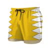 gearhumans 3d power ranger yellow dino thunder shorts zk28042113 men shorts 596794 - Power Rangers Store