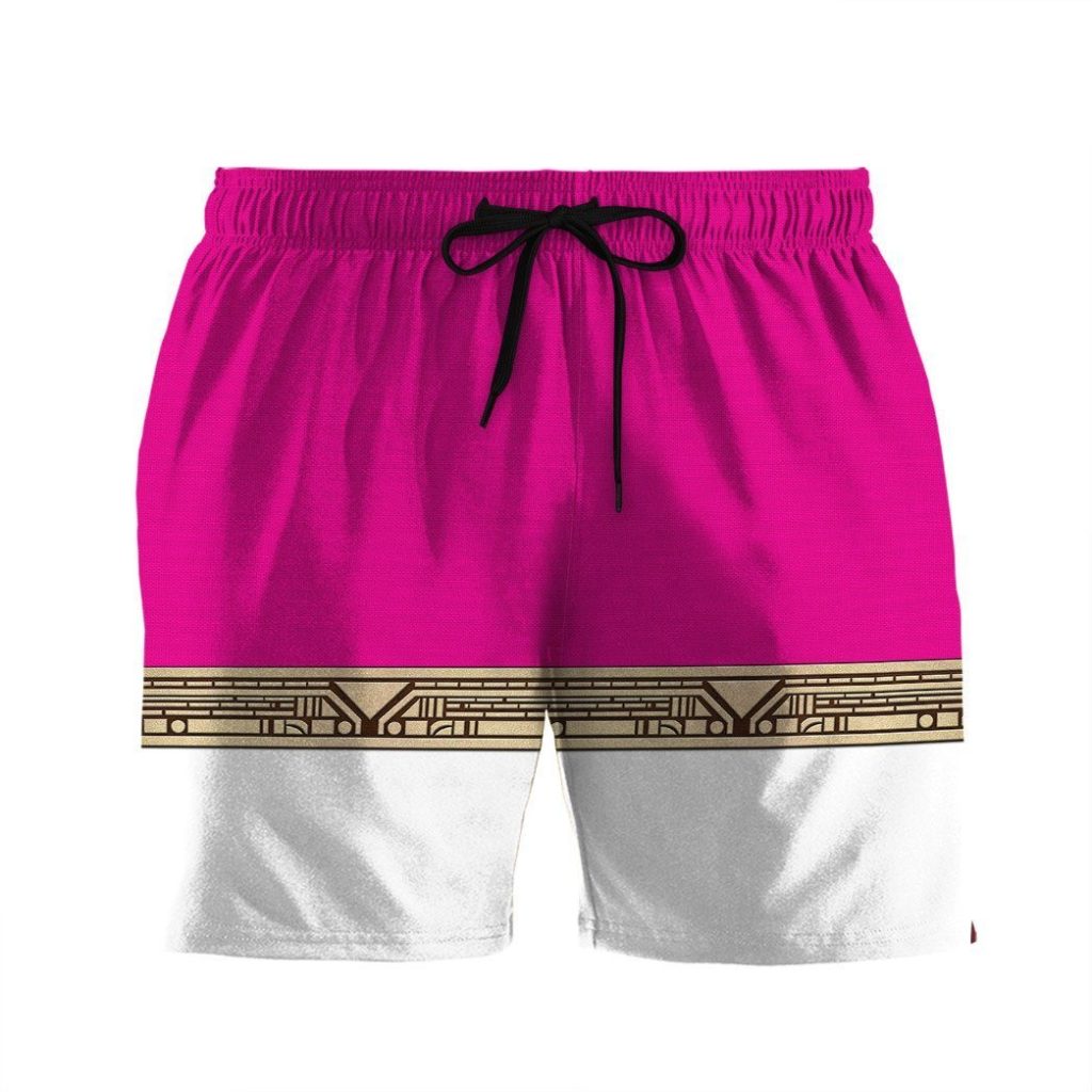 3D Power Ranger Zeo Pink Shorts