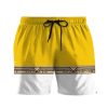 gearhumans 3d power ranger zeo yellow shorts zk2904219 men shorts s 778380 - Power Rangers Store