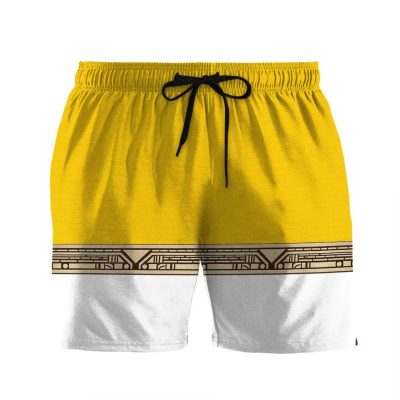 3D Power Ranger Zeo Yellow Shorts
