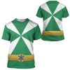gearhumans 3d power rangers lightspeed rescue green ranger custom tshirt hoodie apparel gw05043 3d apparel 177561 - Power Rangers Store