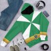 gearhumans 3d power rangers lightspeed rescue green ranger custom tshirt hoodie apparel gw05043 3d apparel 218807 - Power Rangers Store