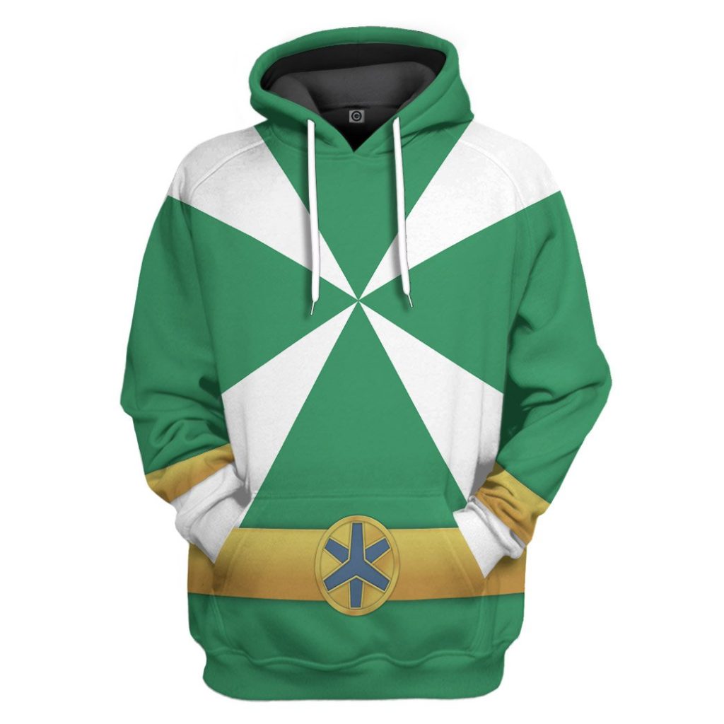 3D Power Rangers Lightspeed Rescue Green Ranger  Apparel