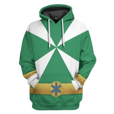 3D Power Rangers Lightspeed Rescue Green Ranger  Apparel