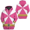 gearhumans 3d power rangers lightspeed rescue pink ranger custom tshirt hoodie apparel gw05044 3d apparel 305141 - Power Rangers Store