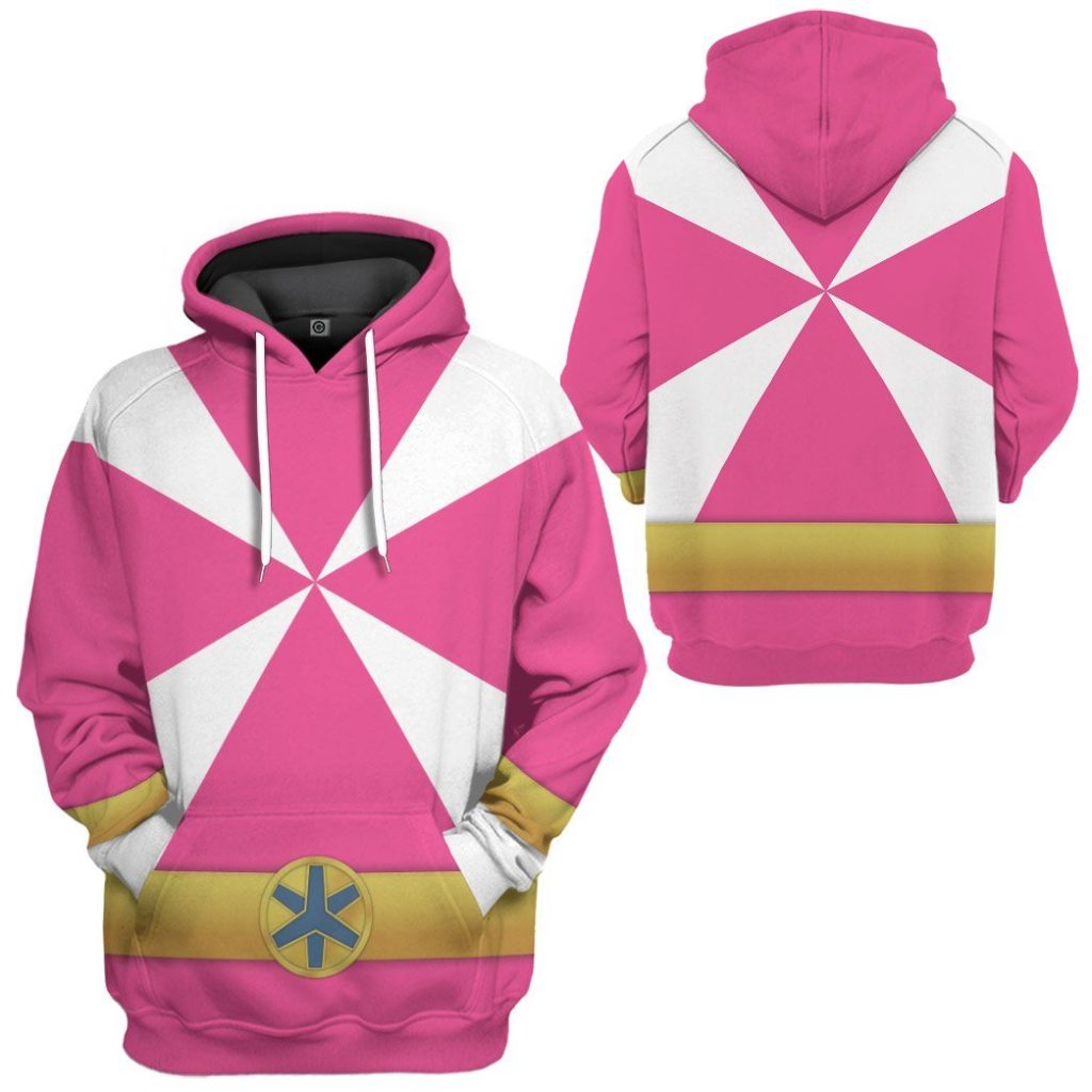 3D Power Rangers Lightspeed Rescue Pink Ranger  Apparel - Image 5