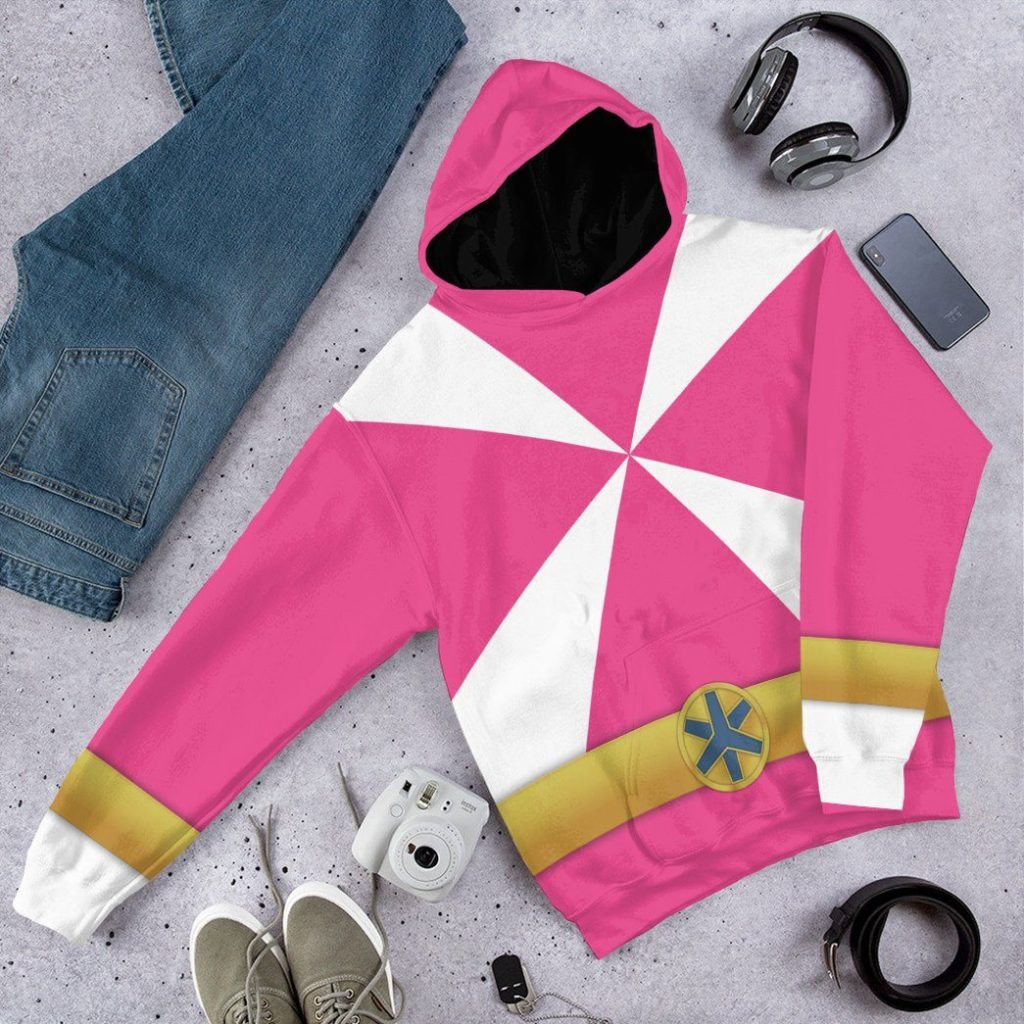 3D Power Rangers Lightspeed Rescue Pink Ranger  Apparel - Image 14