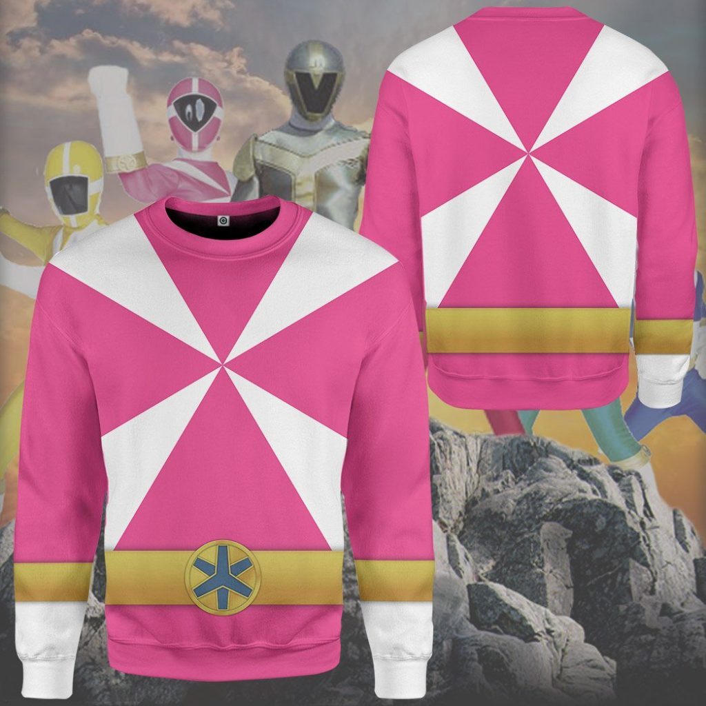 3D Power Rangers Lightspeed Rescue Pink Ranger  Apparel - Image 12