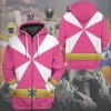 gearhumans 3d power rangers lightspeed rescue pink ranger custom tshirt hoodie apparel gw05044 3d apparel 507025 - Power Rangers Store
