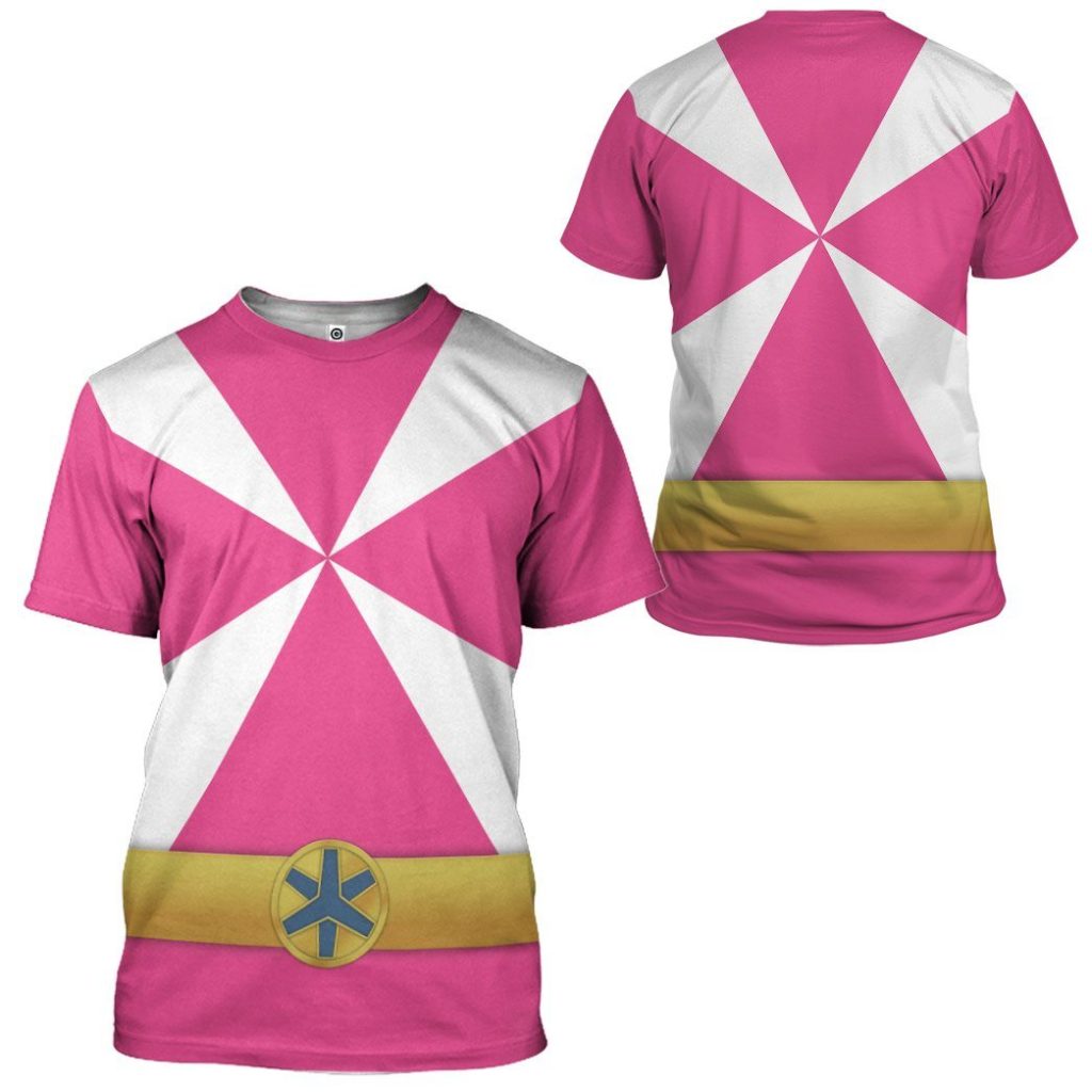 3D Power Rangers Lightspeed Rescue Pink Ranger  Apparel - Image 7