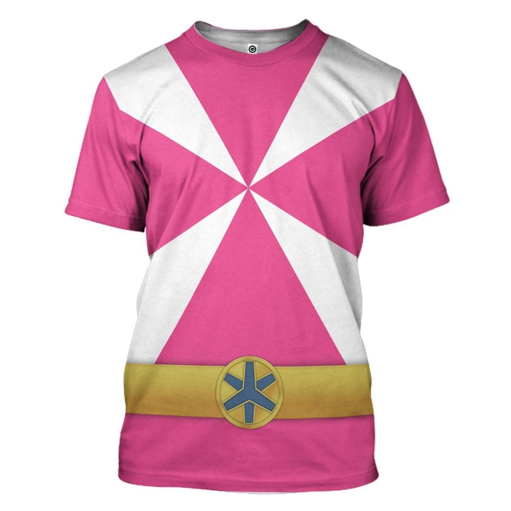 3D Power Rangers Lightspeed Rescue Pink Ranger  Apparel - Image 3