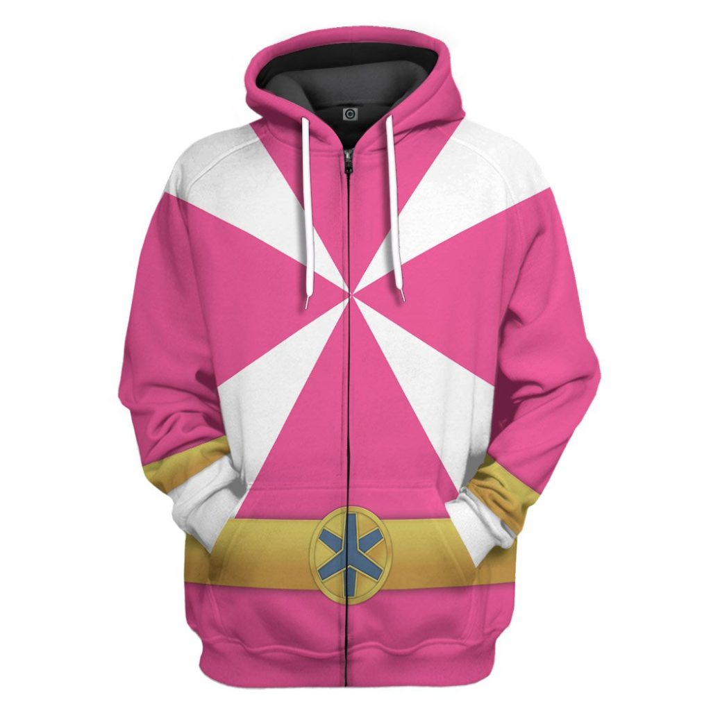 3D Power Rangers Lightspeed Rescue Pink Ranger  Apparel - Image 4