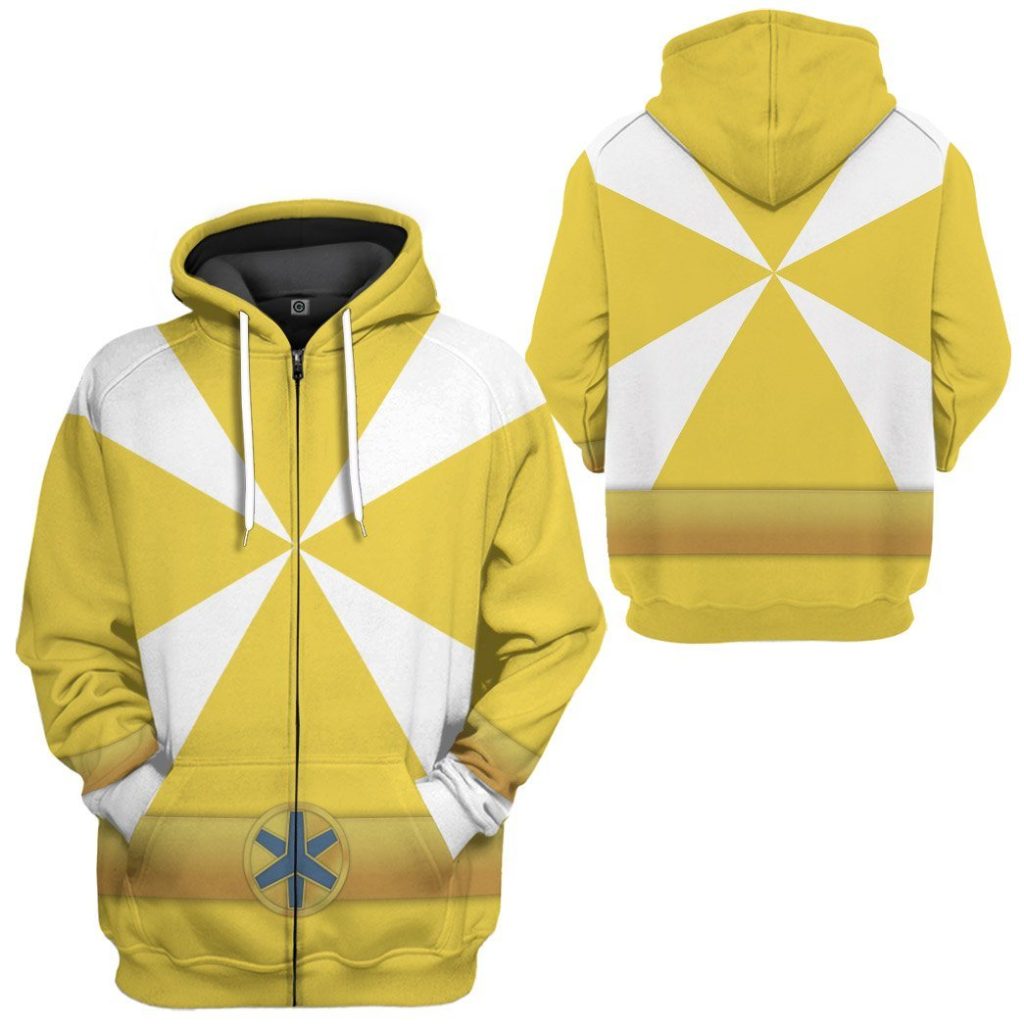 3D Power Rangers Lightspeed Rescue Yellow Ranger  Apparel - Image 8