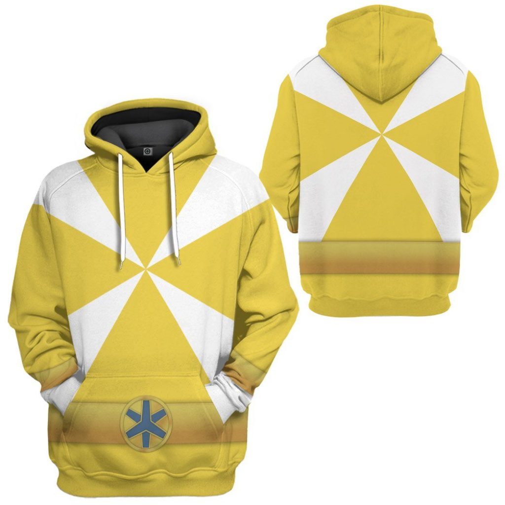 3D Power Rangers Lightspeed Rescue Yellow Ranger  Apparel - Image 5