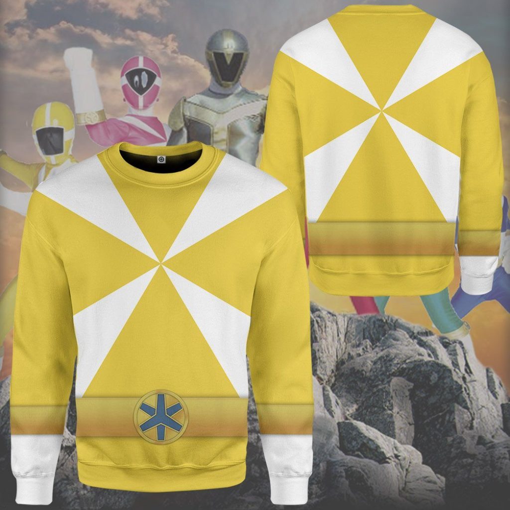 3D Power Rangers Lightspeed Rescue Yellow Ranger  Apparel - Image 12