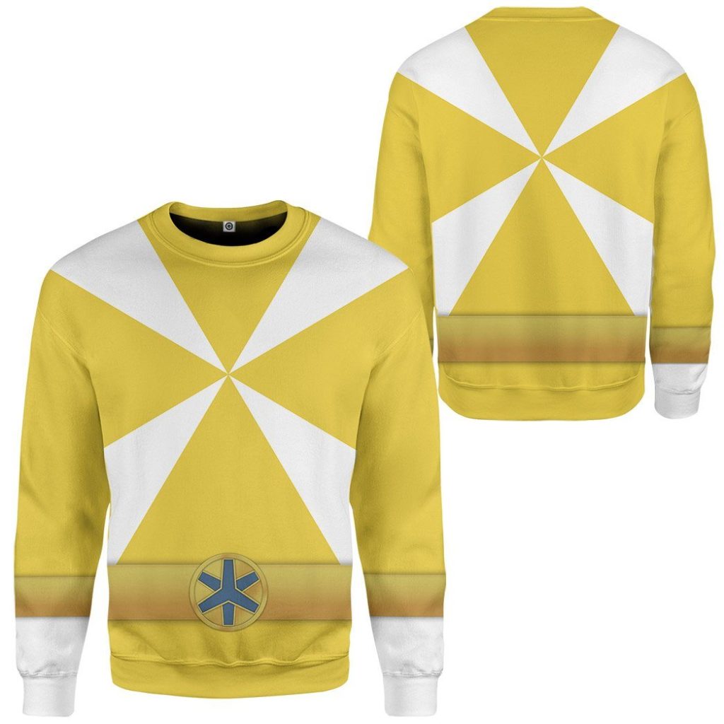 3D Power Rangers Lightspeed Rescue Yellow Ranger  Apparel - Image 6