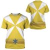 gearhumans 3d power rangers lightspeed rescue yellow ranger custom tshirt hoodie apparel gw05045 3d apparel 970345 - Power Rangers Store