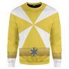 gearhumans 3d power rangers lightspeed rescue yellow ranger custom tshirt hoodie apparel gw05045 3d apparel long sleeve s 324299 - Power Rangers Store