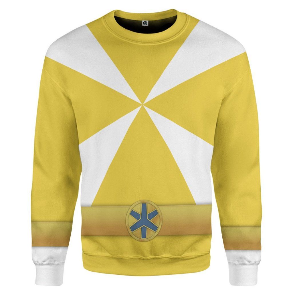 3D Power Rangers Lightspeed Rescue Yellow Ranger  Apparel - Image 2