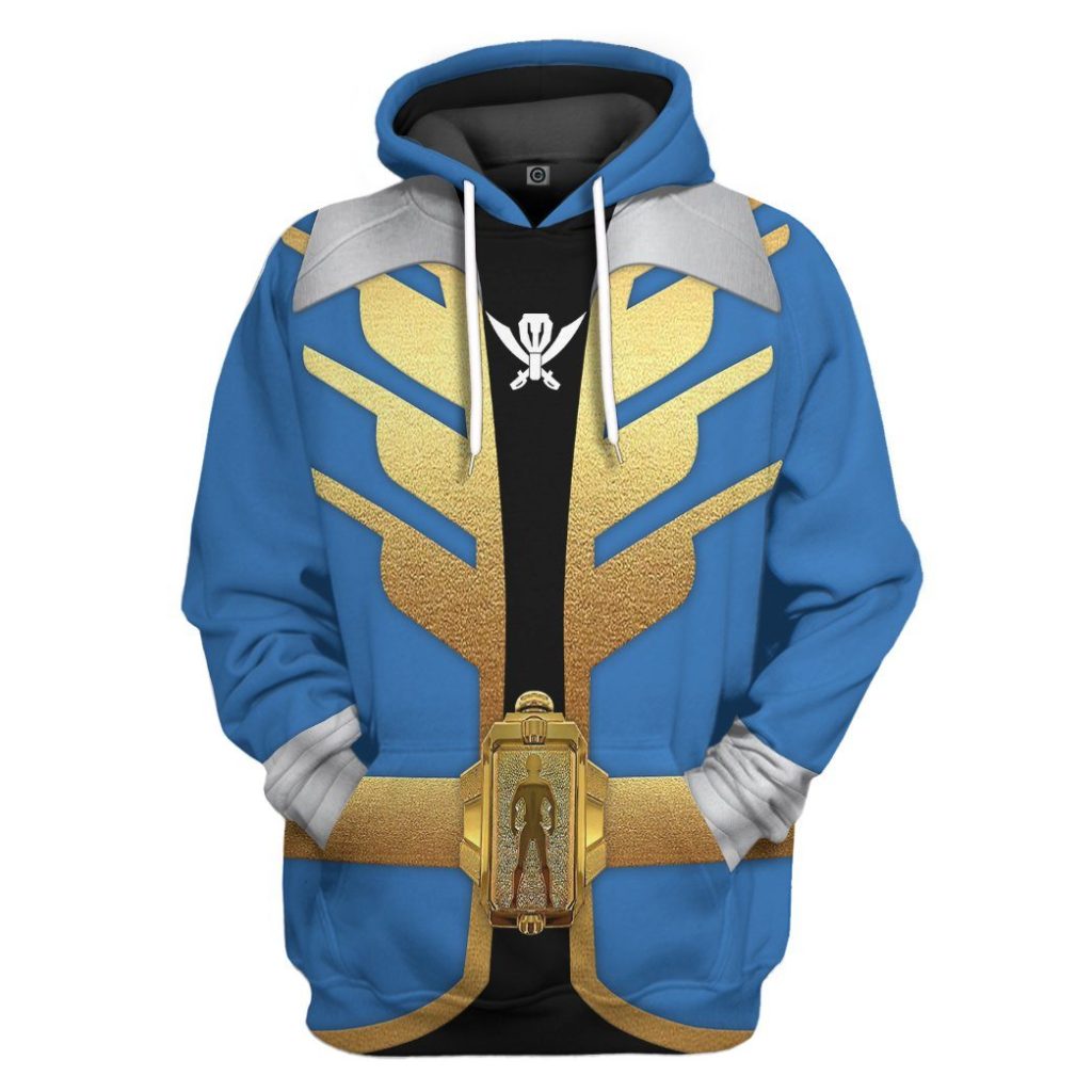 3D Power Rangers Megaforce Blue Ranger  Apparel