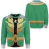 gearhumans 3d power rangers megaforce green ranger custom tshirt hoodie apparel gw05043 3d apparel 165913 - Power Rangers Store